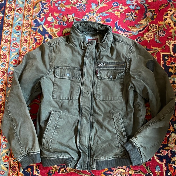 Levi's Other - Levi’s Distressed Trucker Jacket